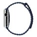 Curea iUni compatibila cu Apple Watch 1/2/3/4/5/6/7, 42mm, Leather Loop, Piele, Midnight Blue